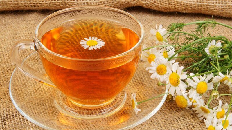 chamomile decoction alang sa prostatitis